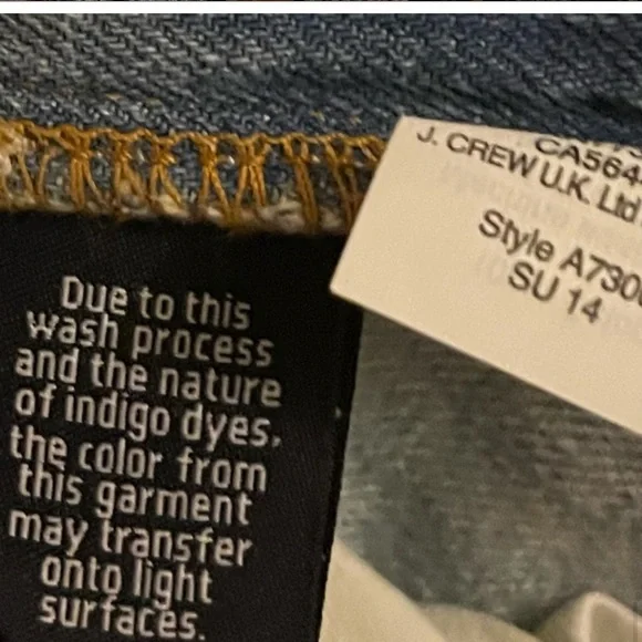 ⭐️J. Crew ⭐️RUN BIG👖Broken In Boyfriend Jeans👖Like NEW!! - Picture 12 of 13